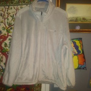 Soft fuzzy grey sweater